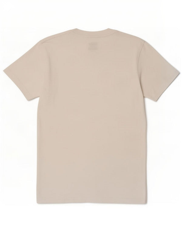 Vans Camiseta Classic Fit para hombre Top Small White Cotton