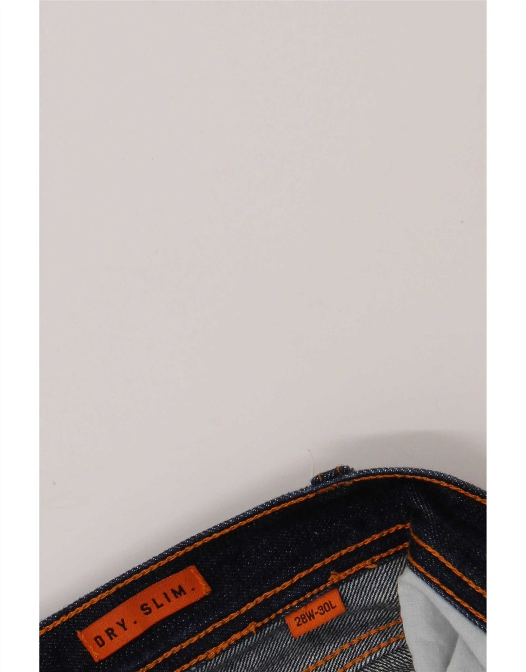 Vaqueros Superdry Mujer Slim W28 L30 Algodón Azul Marino