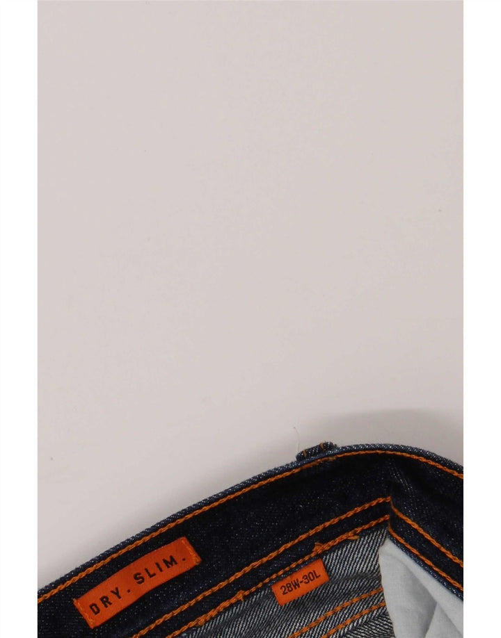 Vaqueros Superdry Mujer Slim W28 L30 Algodón Azul Marino