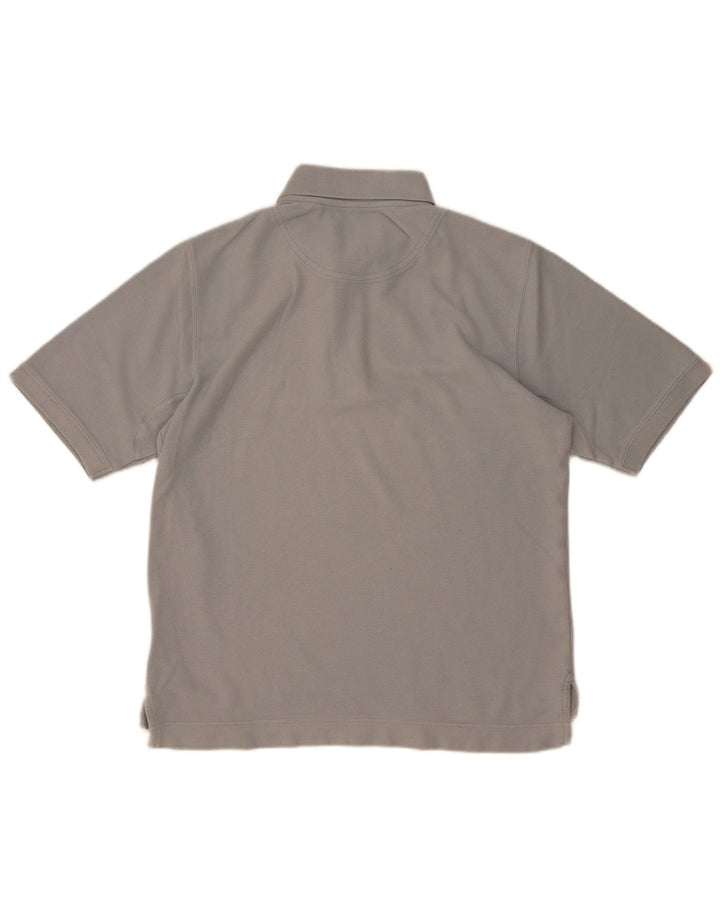 Timberland Polo Hombre Algodón Gris Medio