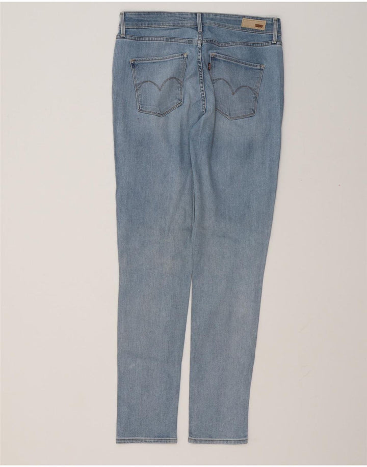 LEVI'S Jeans ajustados de talle alto para mujer US 8 Medium W29 L32 Algodón azul