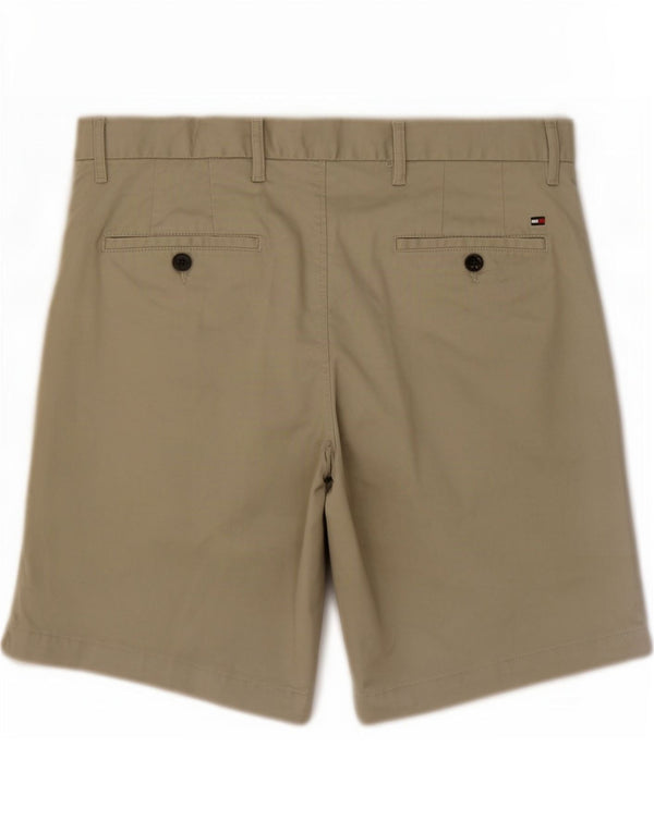 Tommy Hilfiger Pantalones cortos chinos para hombre W36 Algodón beige grande