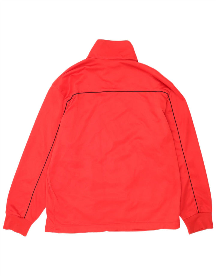 Lotto Hombre Chándal Top Chaqueta Grande Poliéster Rojo