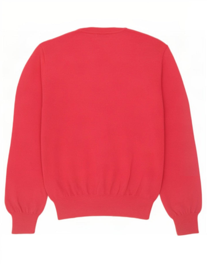 Paul Smith Jersey con cuello en V para hombre XL Lana roja
