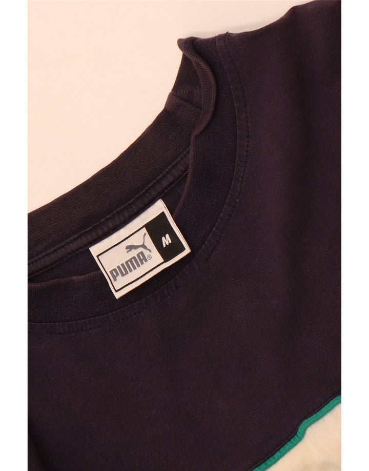 Camiseta Puma Top Medium White Colourblock para hombre