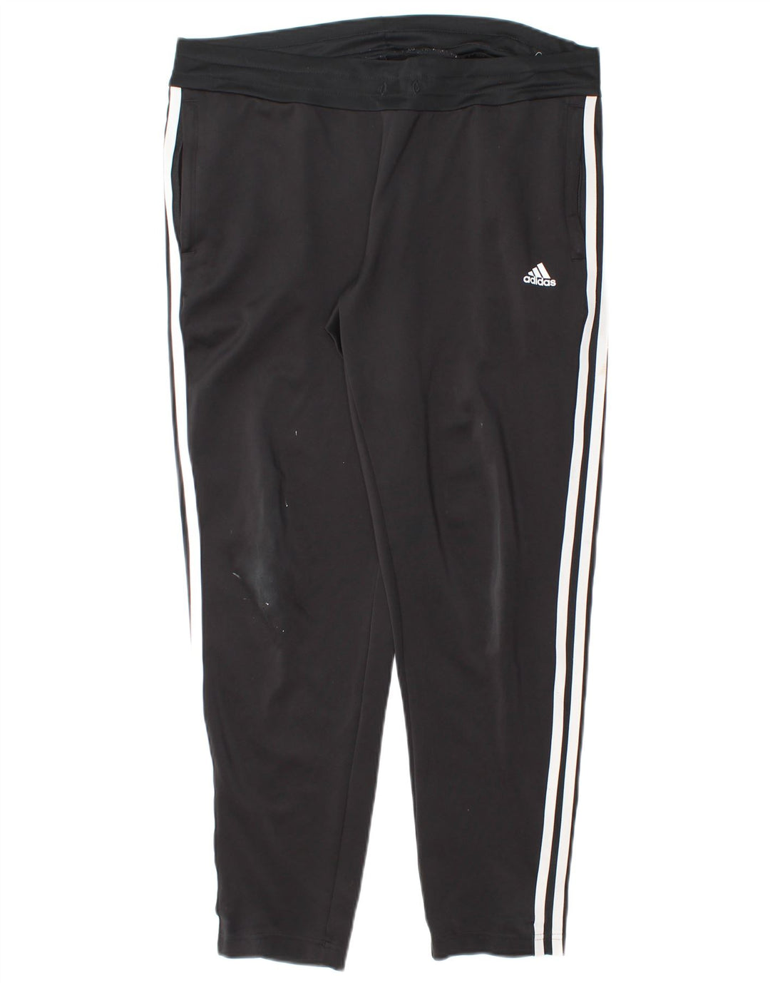 Adidas Mujer Aeroready Chándal Pantalones UK 12/14 Mediano Negro Poliéster