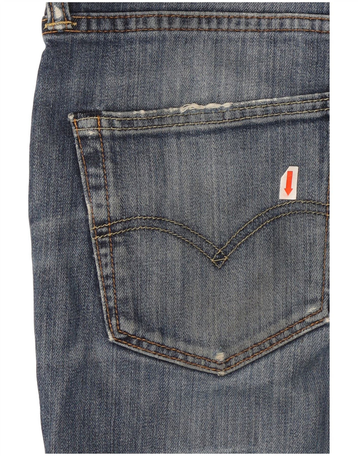 Levi's Vaqueros ajustados desgastados 511 para hombre W33 L32 Azul