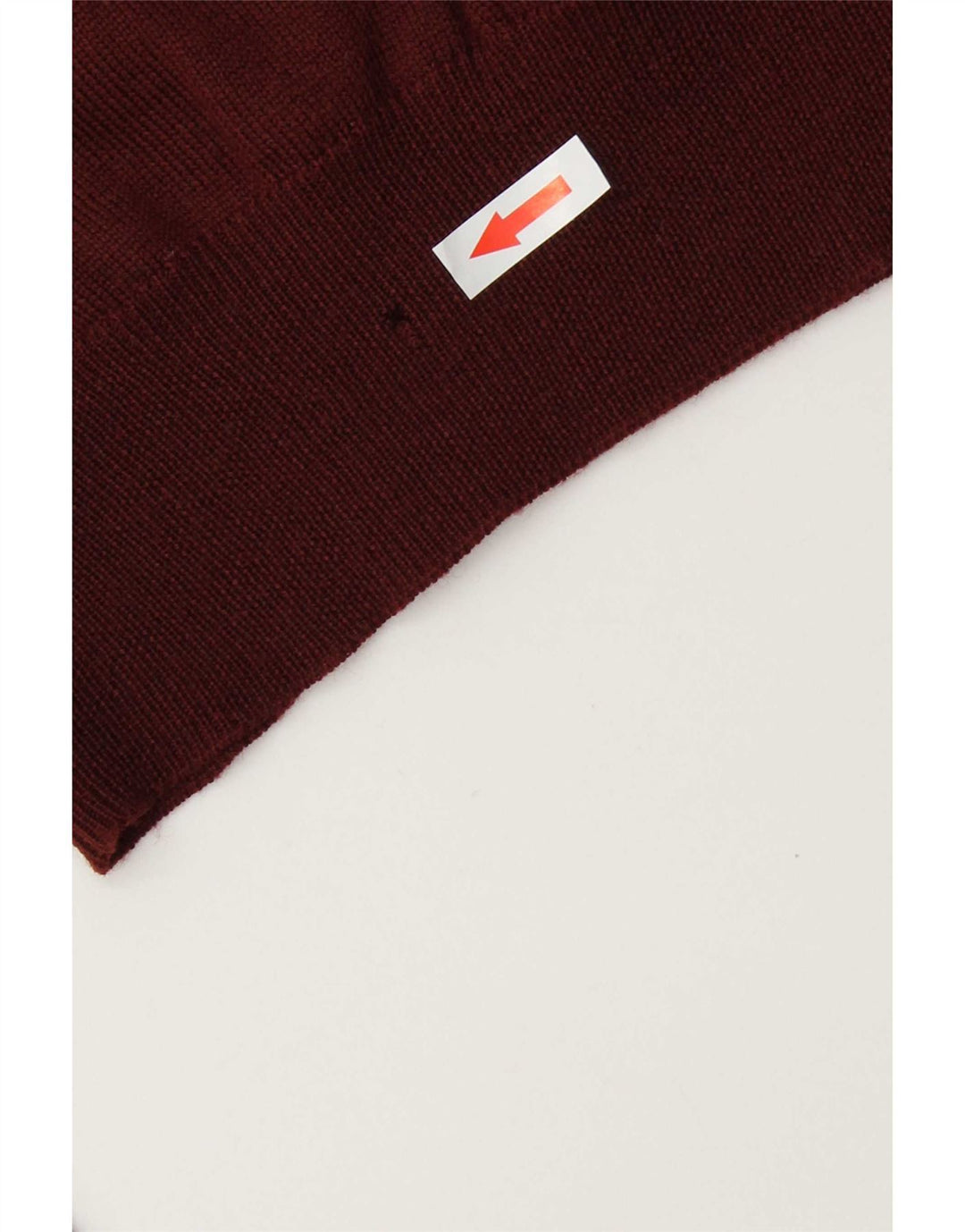 Boggi Jersey con Cuello en V para Hombre Large Borgoña