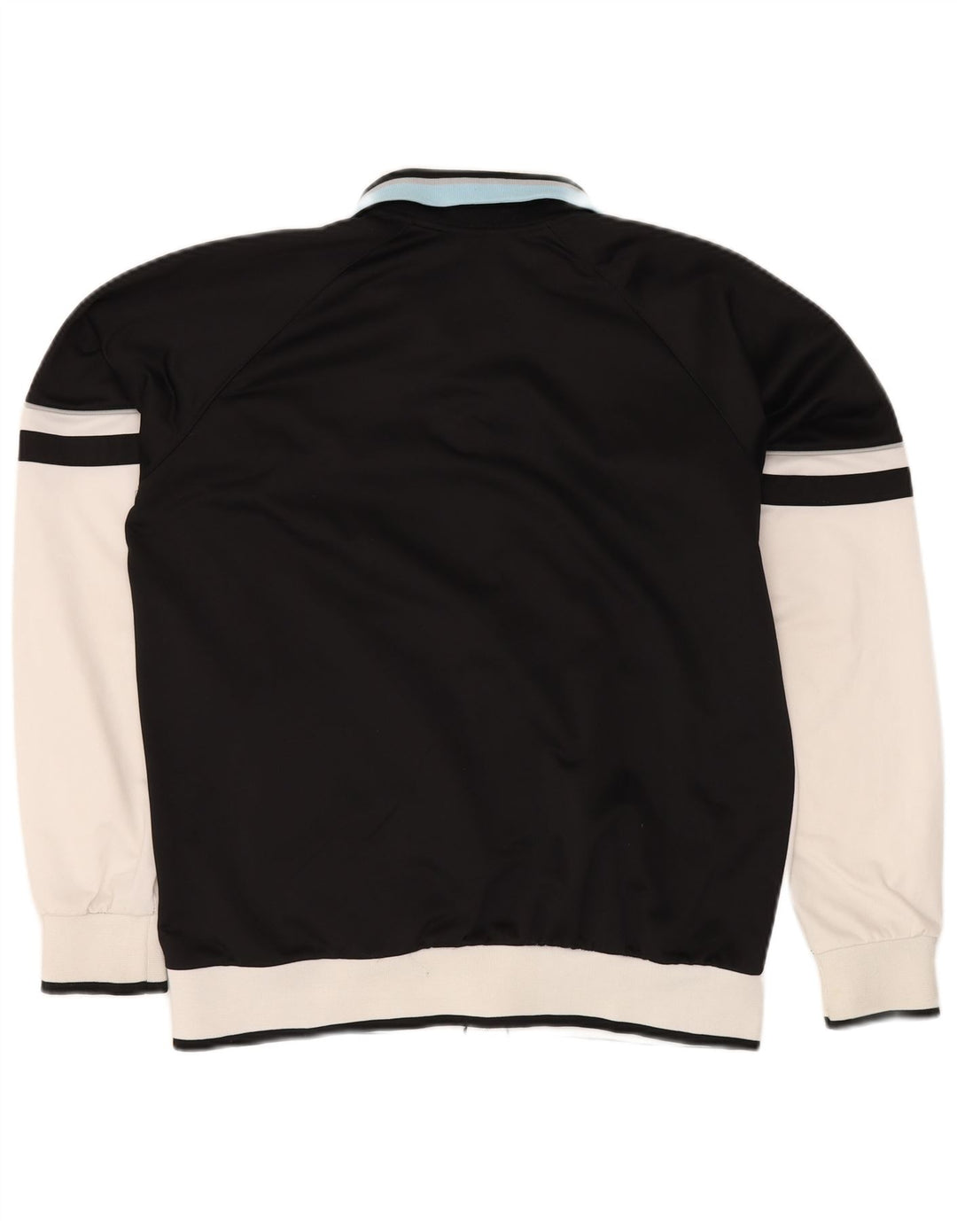 ASICS Chaqueta superior de chándal para hombre Poliéster con bloques de color blanco grande