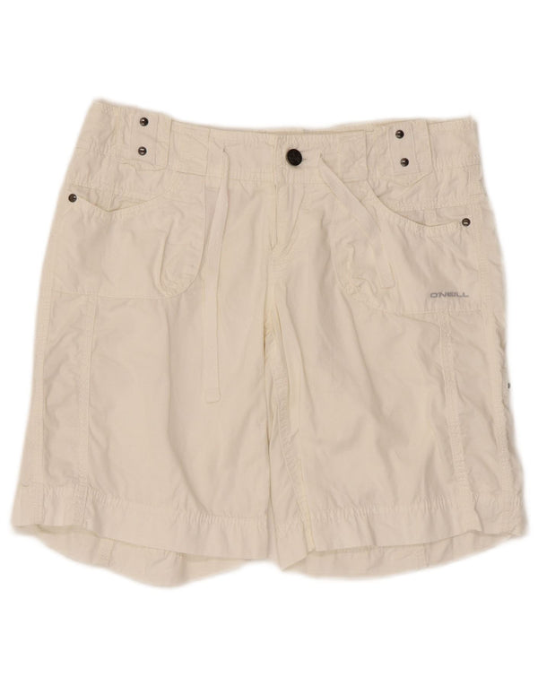 O'Neill Pantalones Cortos Casuales para Mujer W26 Small White Cotton