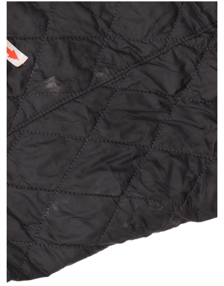 BARBOUR Chaqueta acolchada para mujer Reino Unido 40 Grande Azul marino