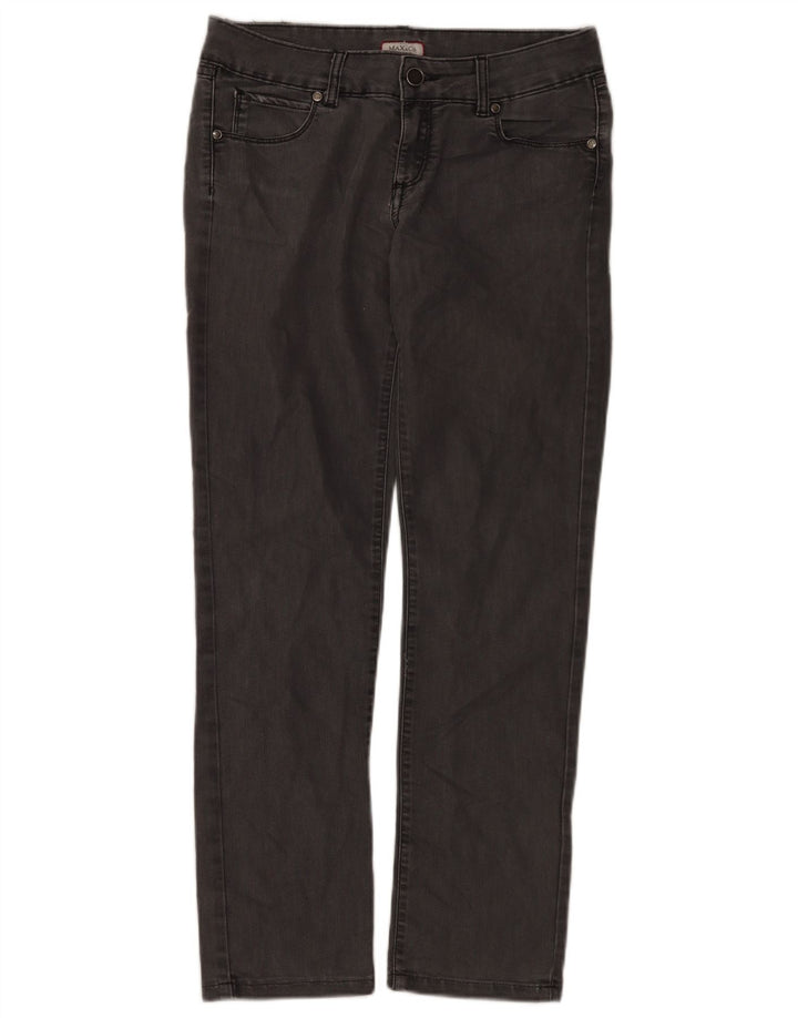 Max & Co. Vaqueros ajustados para mujer W27 L28 Algodón gris
