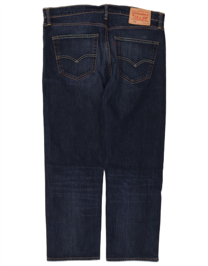 Vaqueros Levi's 508 Cropped Tapered para hombre W34 L25 Azul