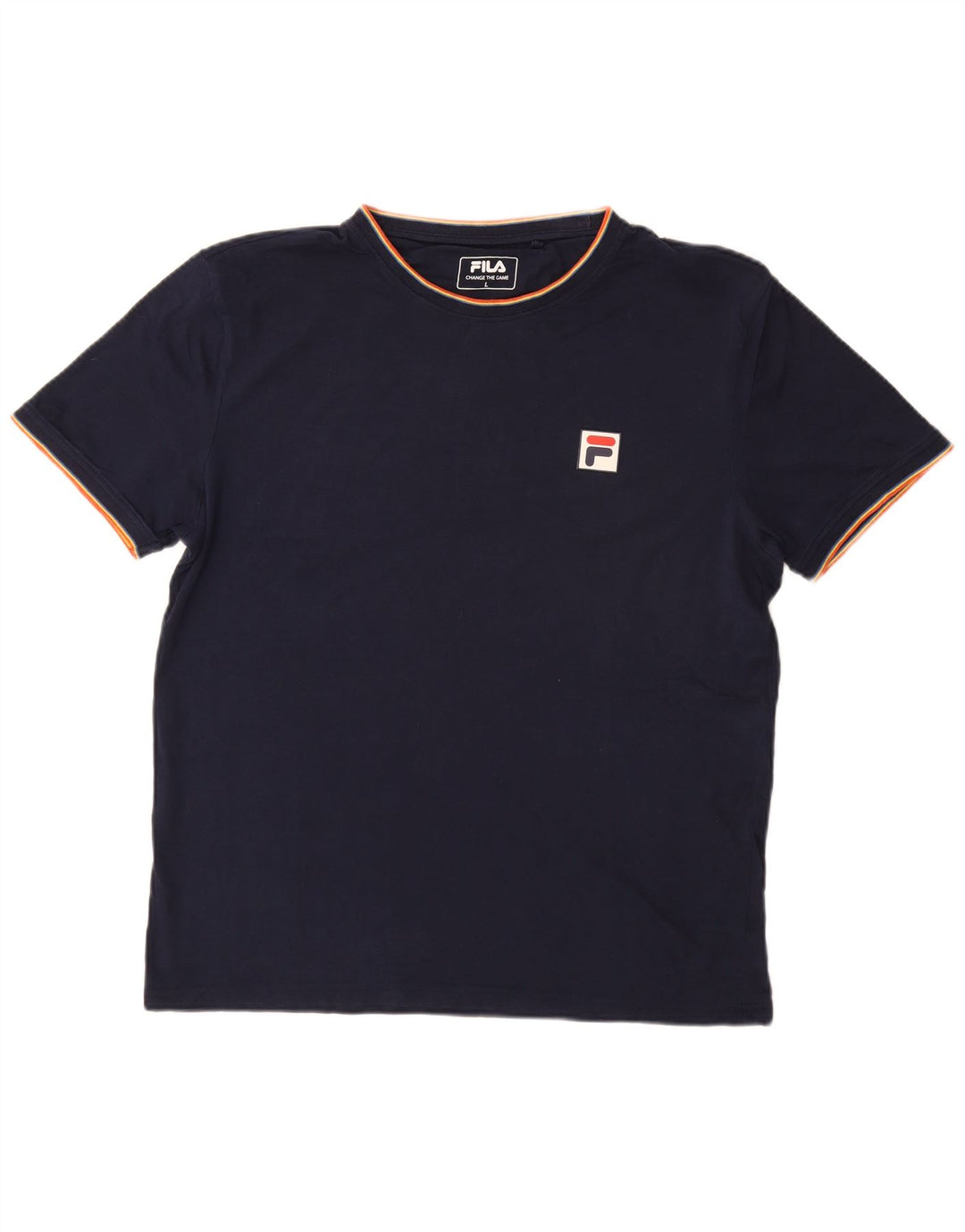 Fila - Camiseta para hombre, talla grande, azul marino
