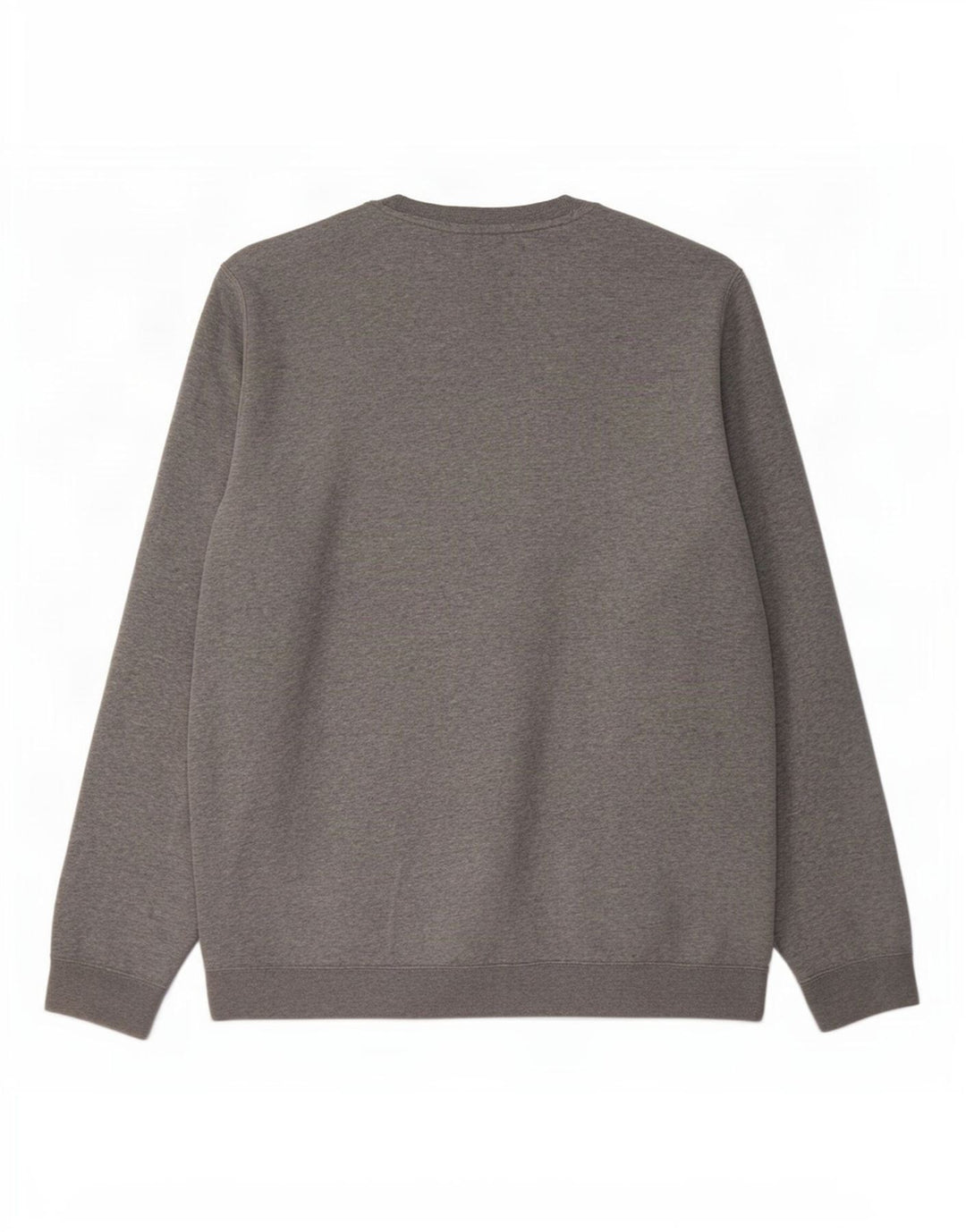 Nike - Sudadera tipo jersey para hombre, talla grande, algodón moteado gris