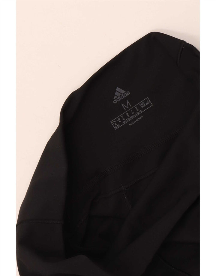 Adidas Leggings cortos para mujer Reino Unido 12/14 Mediano Negro