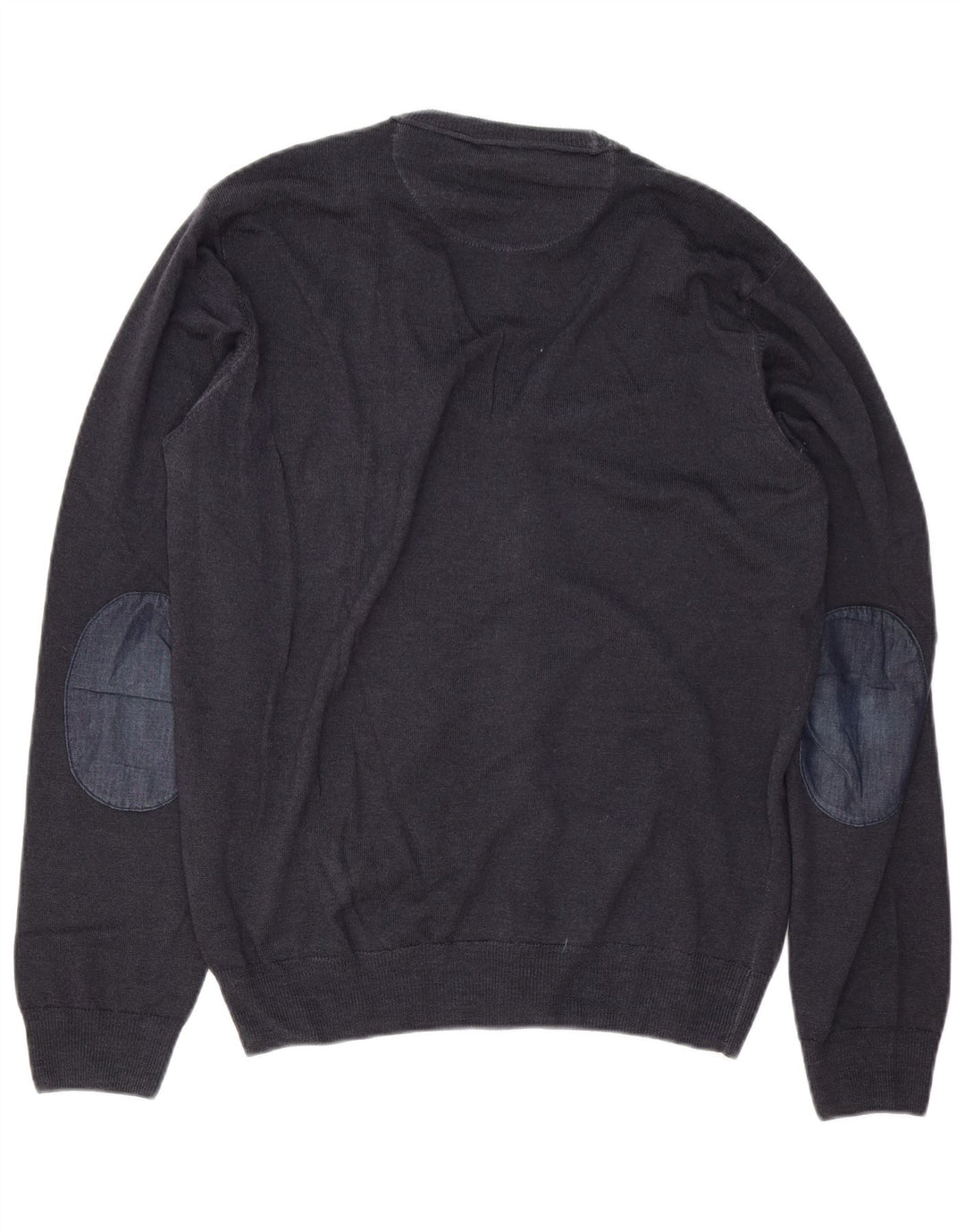 Cárdigan Hombre Trussardi Jeans Lana Azul Marino Medio