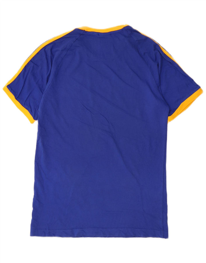 Camiseta Adidas Hombre Top Small Azul