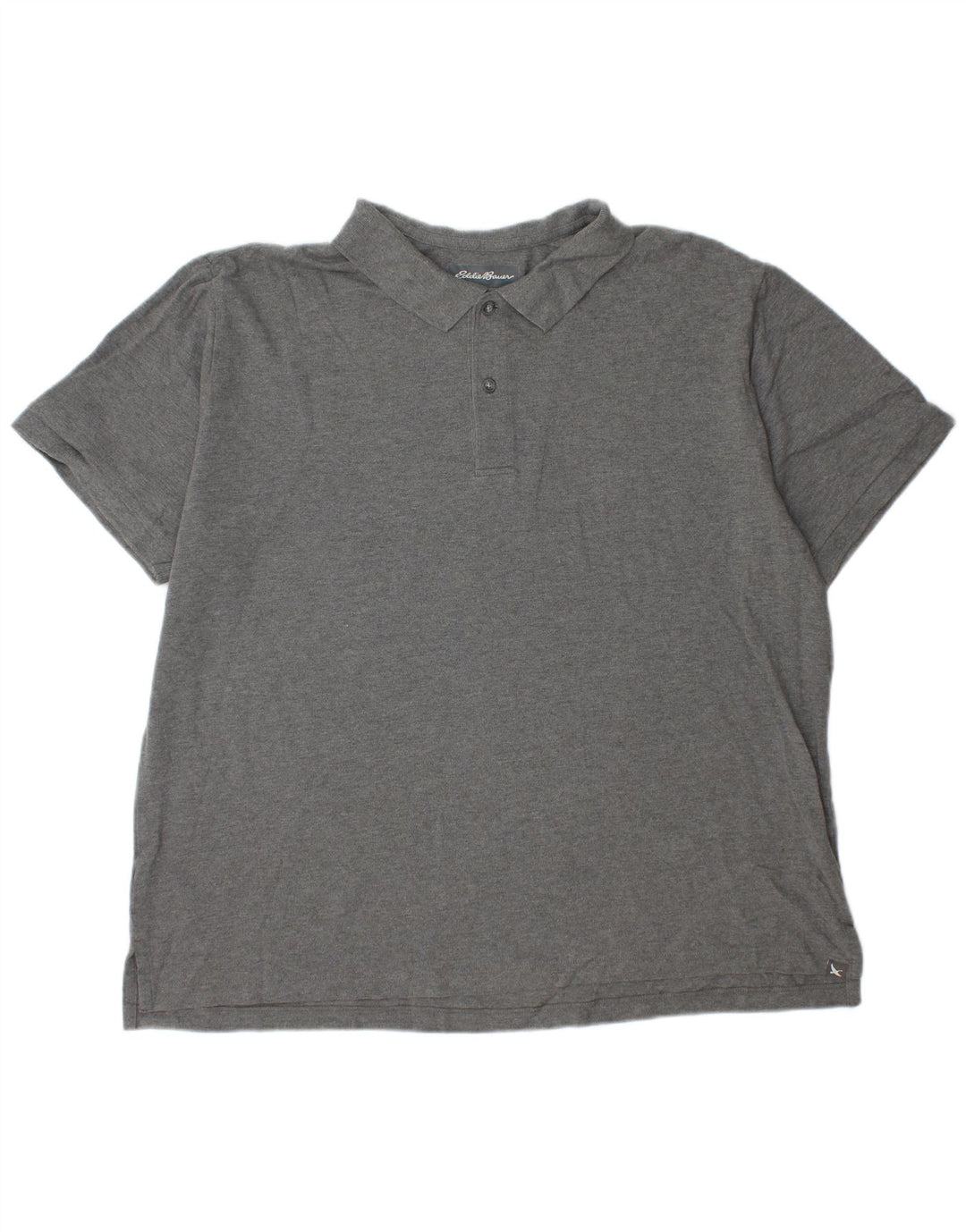 EDDIE BAUER Polo para hombre 2XL Algodón gris