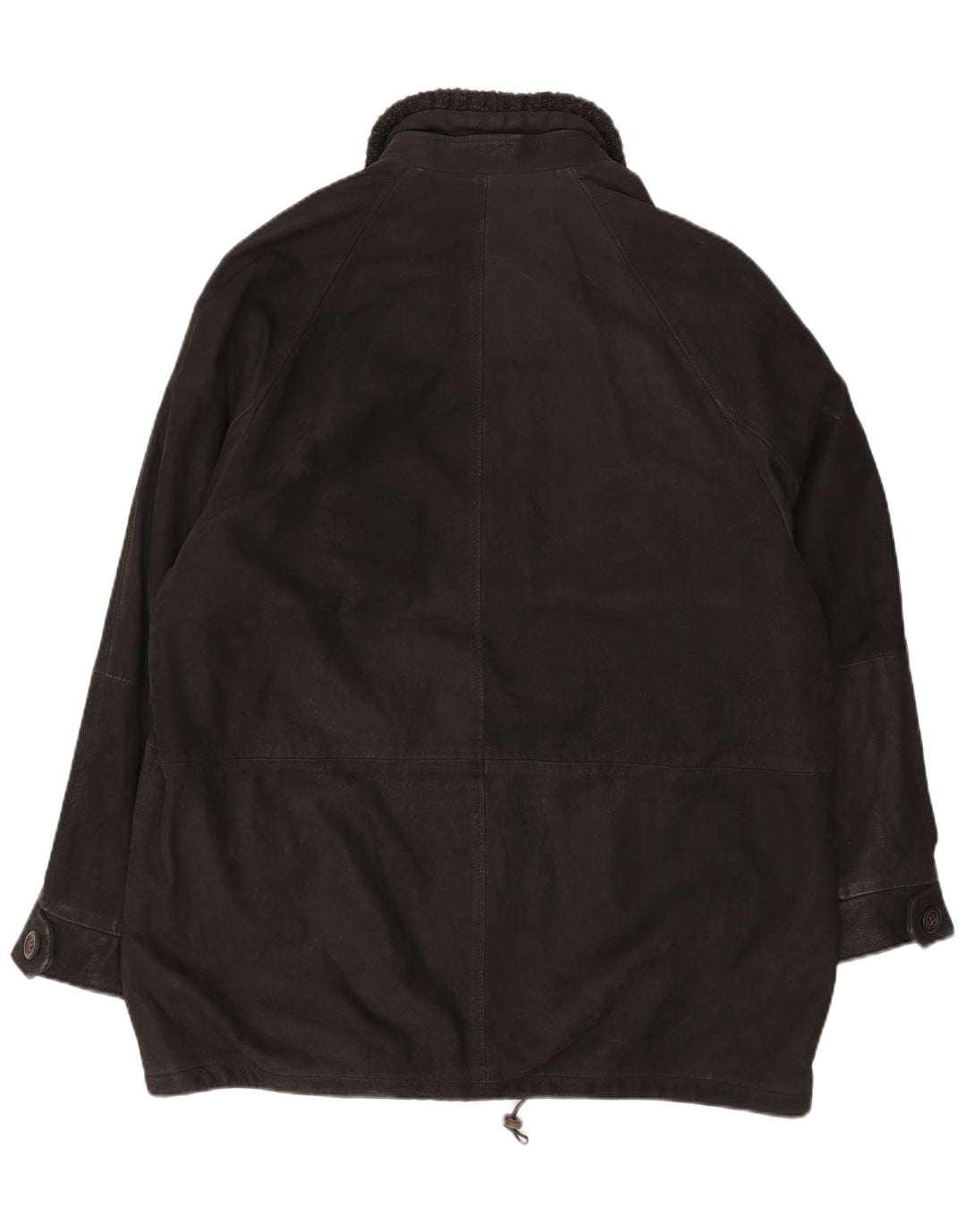 CONBIPEL Abrigo de cuero para hombre IT 54 XL Cuero negro