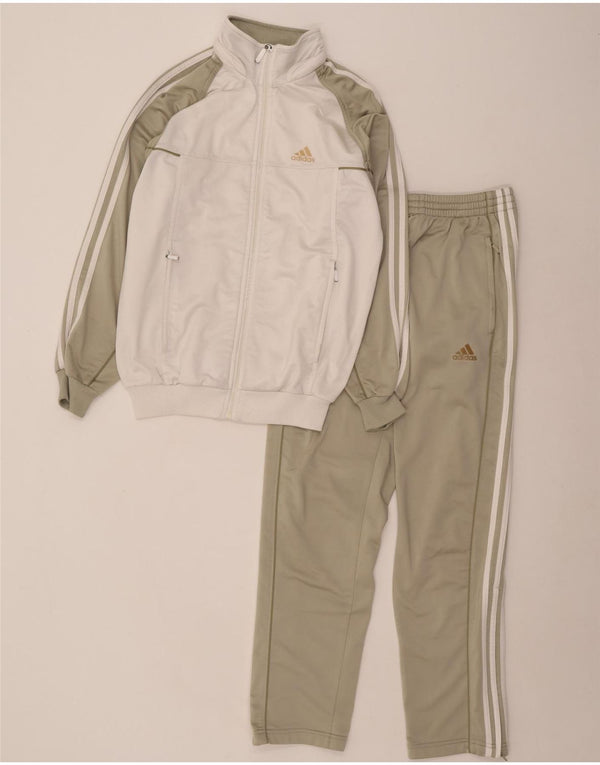 Adidas Chándal completo gráfico para hombre UK 32/34 XS Verde Colorblock Poliéster