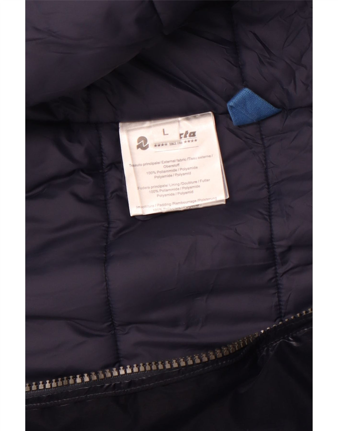 INVICTA Chaqueta acolchada con capucha para mujer UK 40 Grande Poliamida azul marino