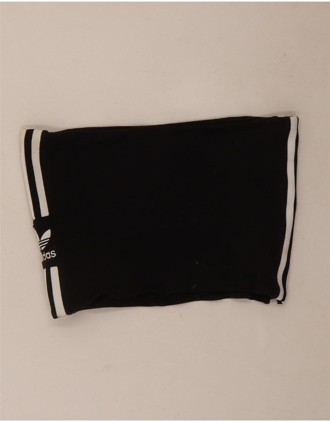 Adidas Top corto sin tirantes para mujer Reino Unido 12 Algodón negro mediano
