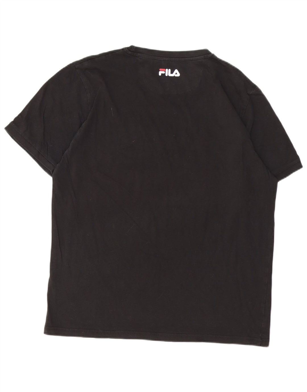 FILA Camiseta gráfica para hombre Top XL Negro