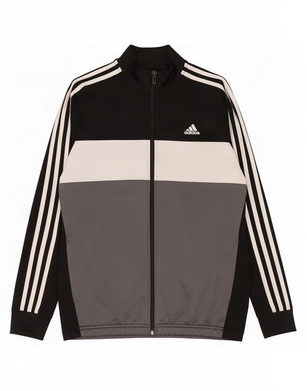 Adidas - Chaqueta de chándal para niño, 13-14 años, color negro, poliéster