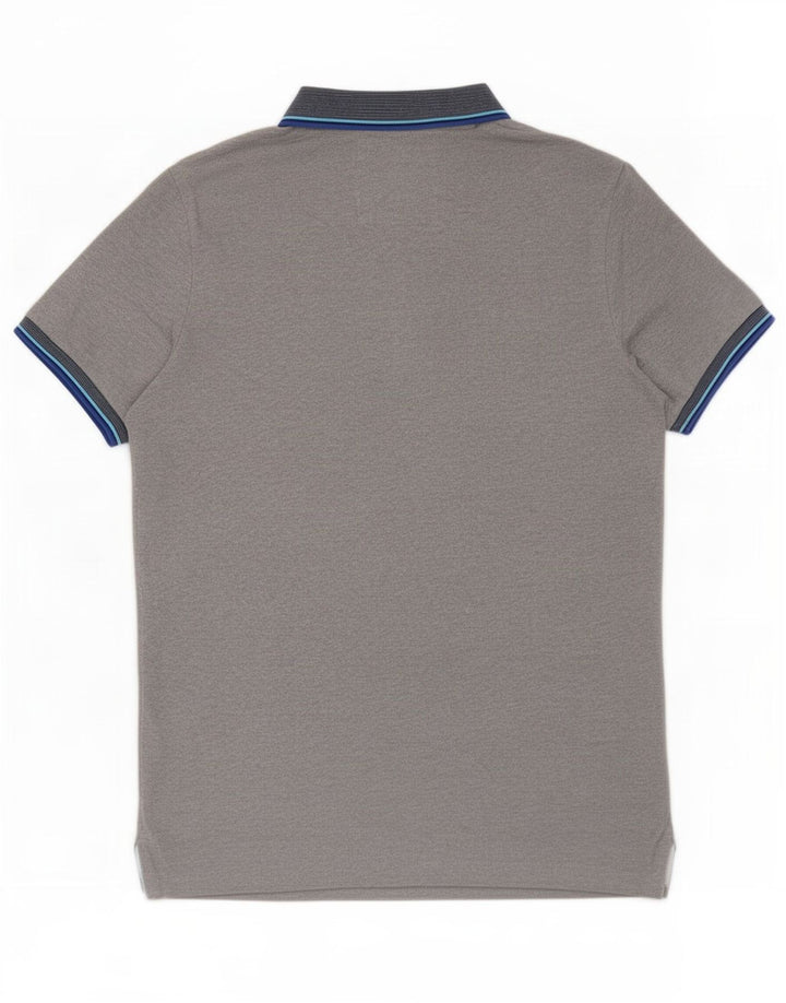 Superdry Polo Hombre XL Gris Rayas