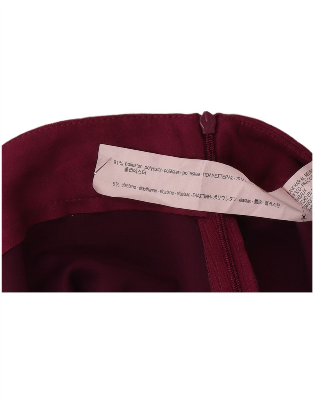 Zara Mujer Shorts Casuales Small W26 Poliéster Rosa