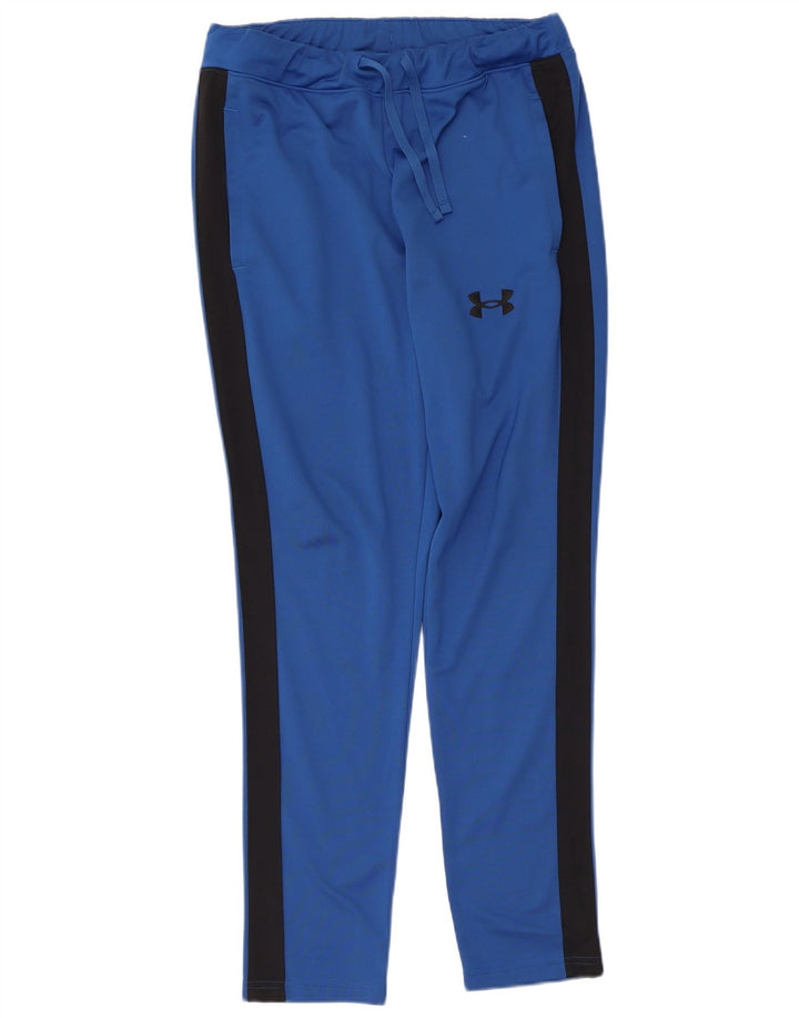 UNDER ARMOUR Pantalones de chándal para hombre Poliéster color block azul medio
