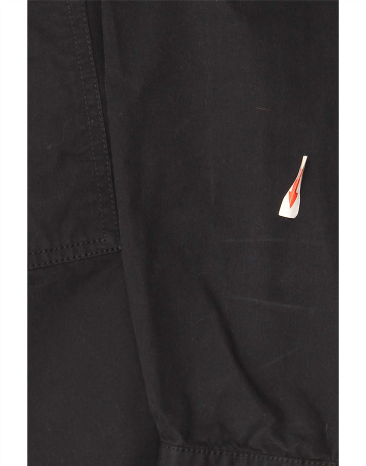 Hugo Boss Chaqueta utilitaria para hombre UK 36 Small Azul marino Algodón