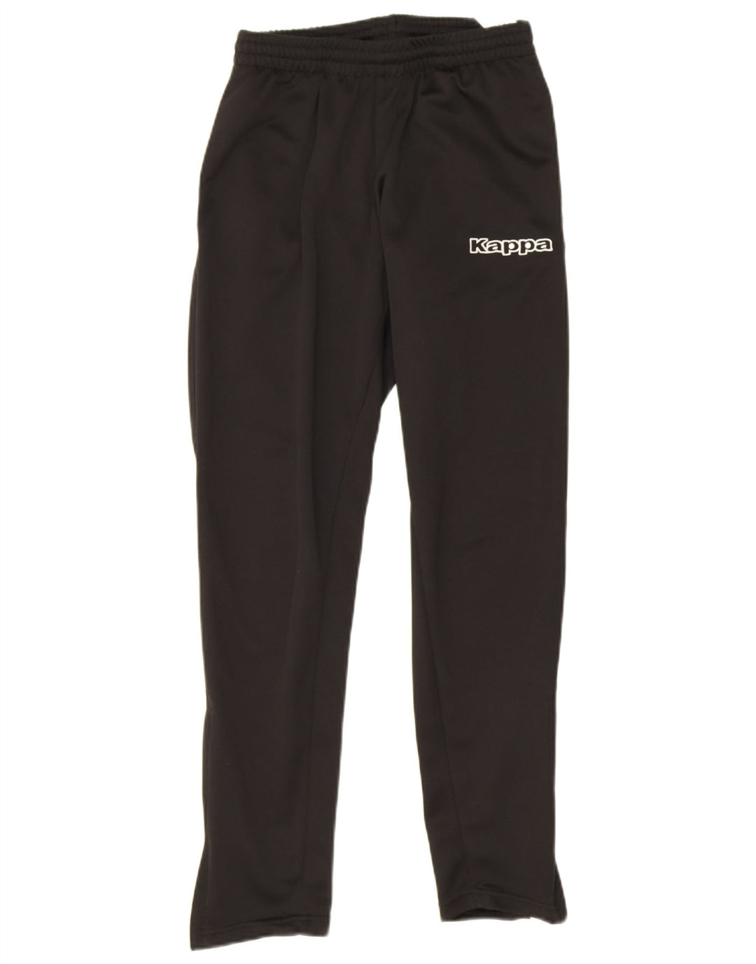 Kappa Hombre Pantalones De Chándal Gráfico Small Poliéster Negro