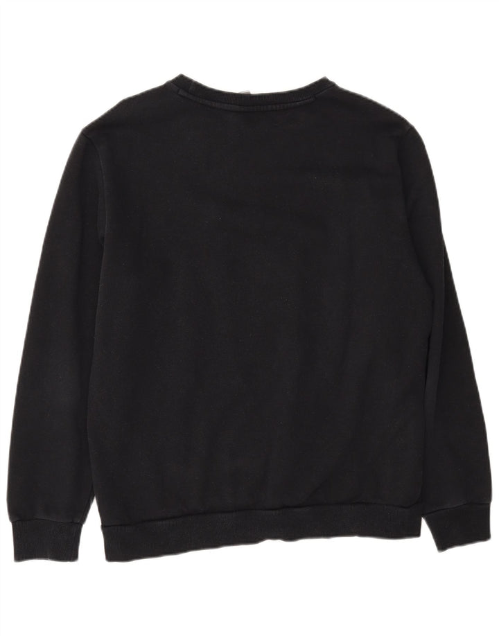Puma Hombre Sudadera Gráfica Jumper Algodón Negro Mediano