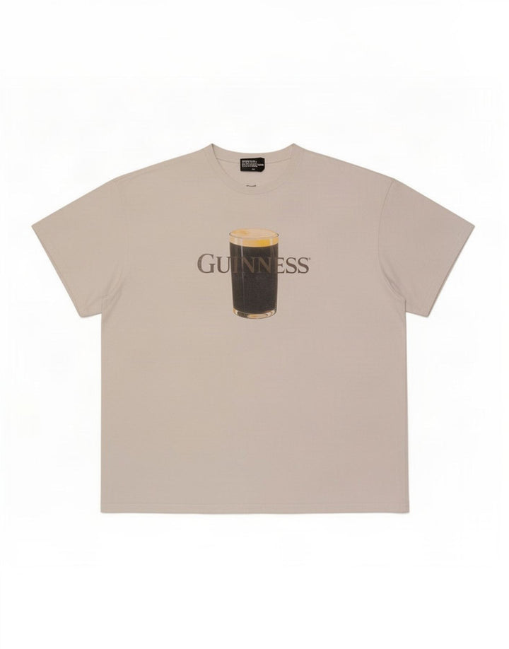 Guinness - Camiseta gráfica para hombre, talla XL, color blanco