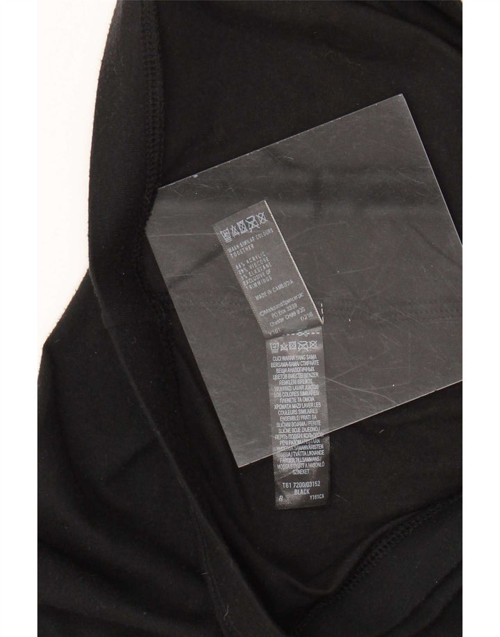 Marks & Spencer Leggings para mujer Reino Unido 10 Pequeño Acrílico negro