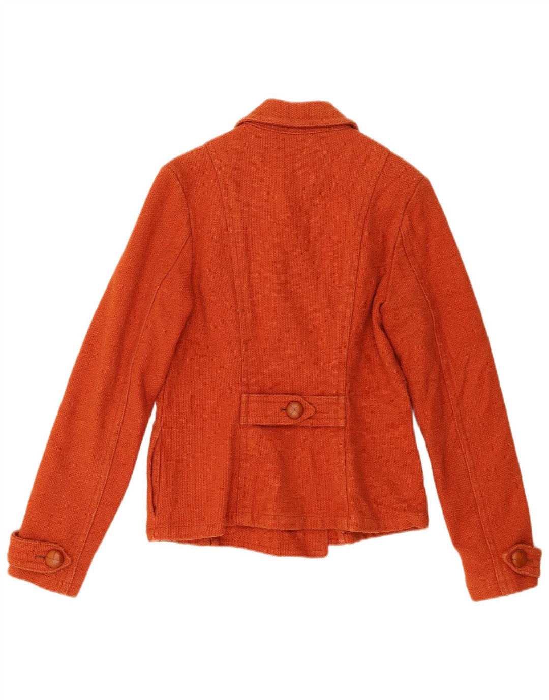 Max & Co. Chaquetón para mujer UK 10 Small Naranja Algodón