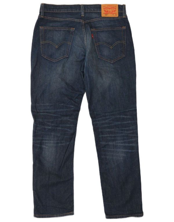 LEVI'S Vaqueros cónicos 541 para hombre W33 L30 Algodón azul
