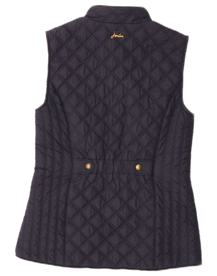 Chaleco acolchado para mujer Joules UK 8 Small Poliéster azul marino