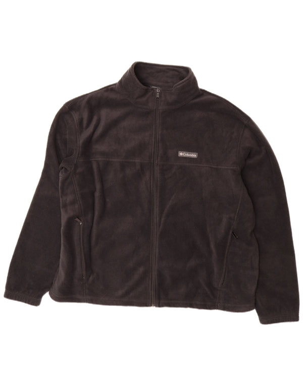 Chaqueta polar COLUMBIA para hombre ES 44 2XL Poliéster negro