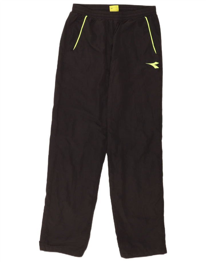 Pantalón De Chándal Diadora Hombre Mediano Negro Poliéster