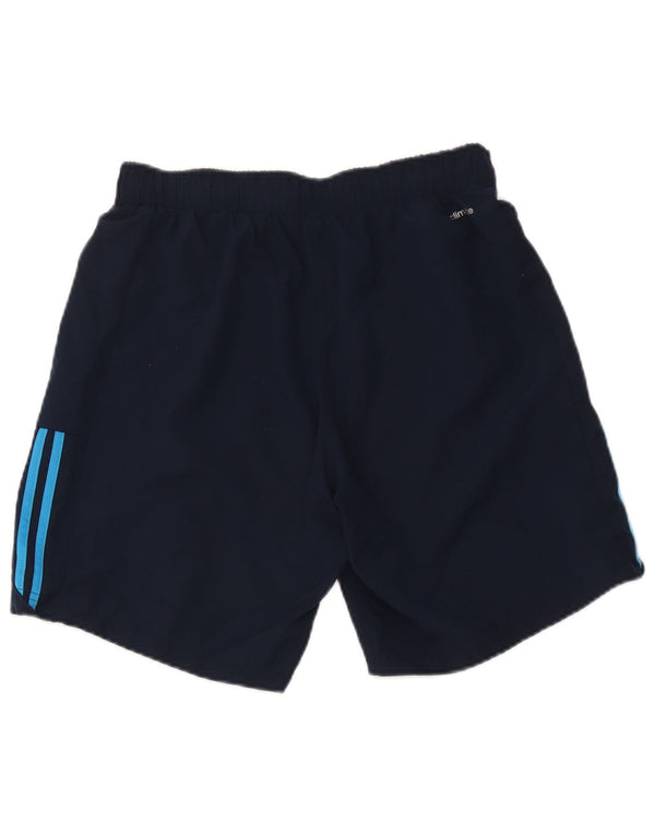 Adidas Mens Climalite Sport Shorts Medio Azul Marino Poliéster