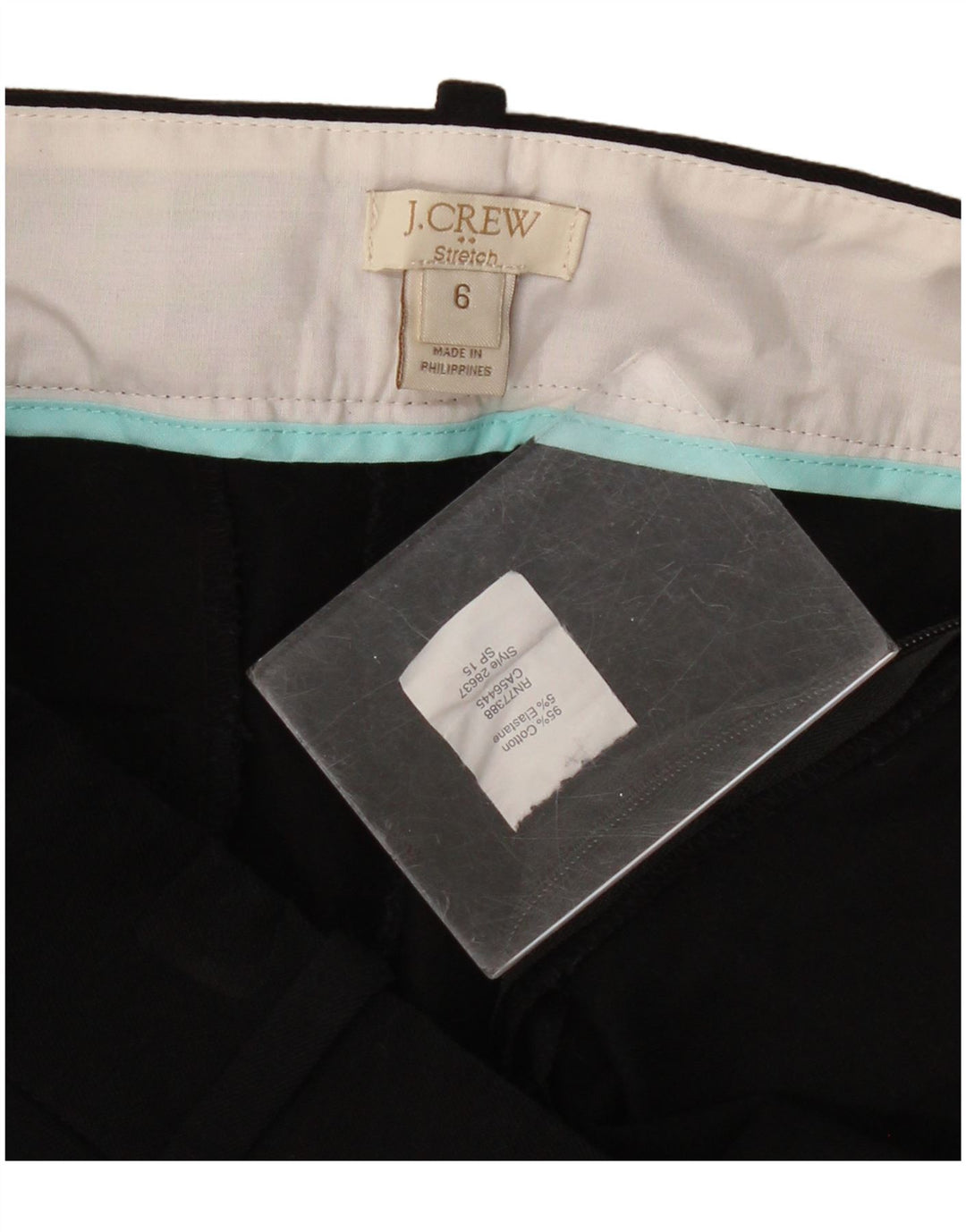 J. Crew Pantalones cortos para mujer US 6 Medium W32 L25 Algodón negro