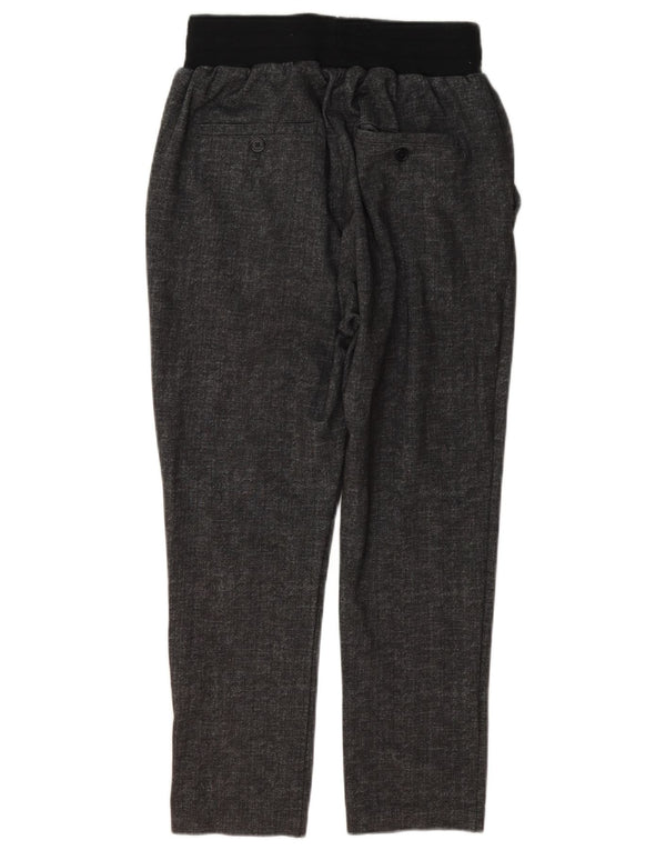 Zara Hombre Pantalón Corto Mediano W31 L24 Poliéster Gris