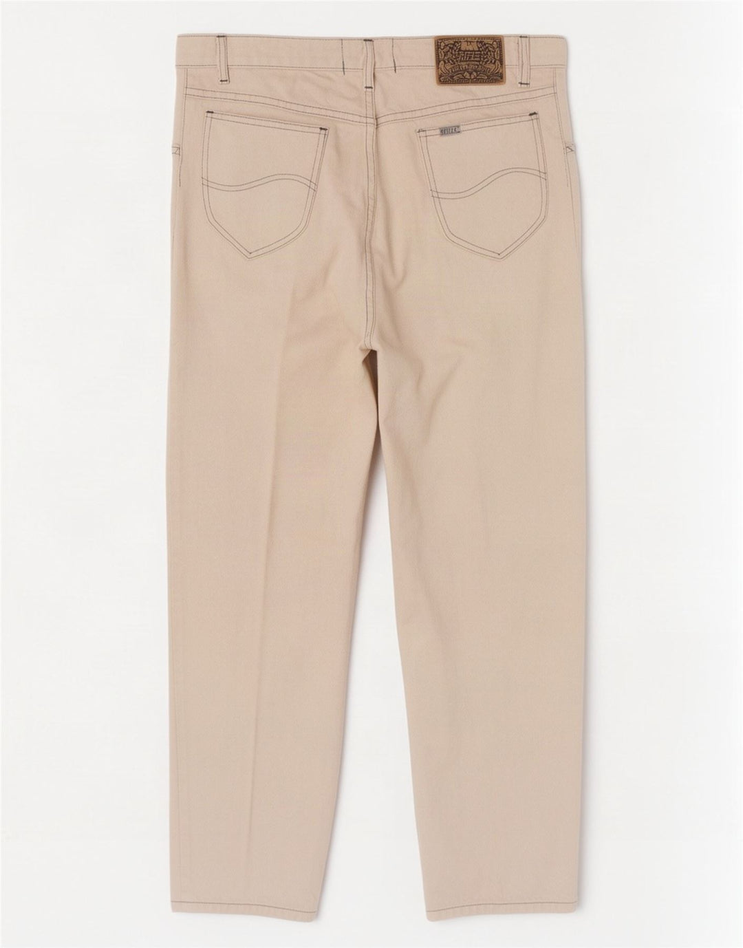 Vaqueros cónicos para hombre Rifle W34 L29 Blanco