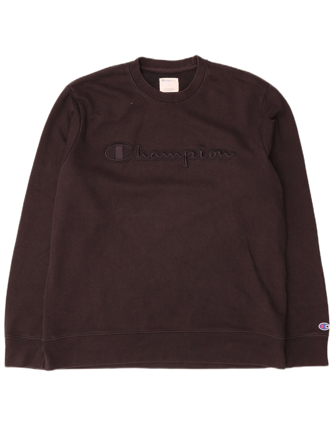 Champion Sudadera Gráfica para Hombre Jersey Grande De Algodón Negro