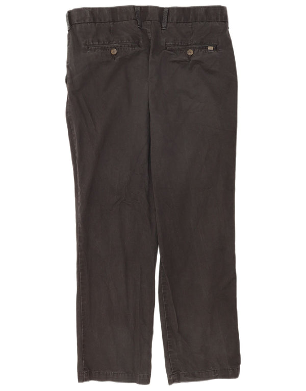 Marks & Spencer Pantalones chinos regulares para hombre W34 L29 Algodón negro