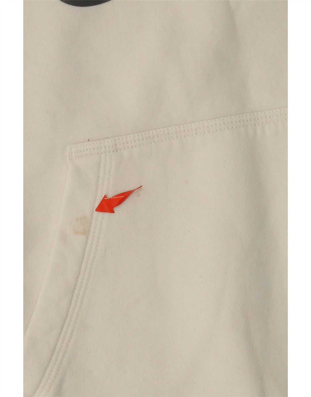 NIKE - Sudadera con capucha para niños, diseño gráfico, ajuste estándar, 10-11 años, talla mediana, color blanco