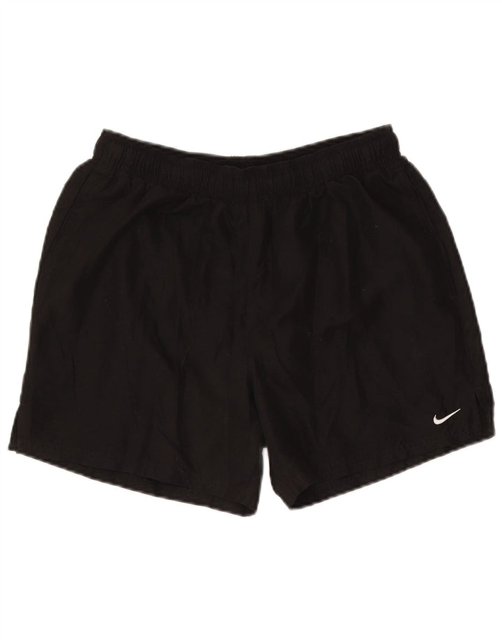Pantalón corto deportivo Nike para hombre Poliéster negro mediano